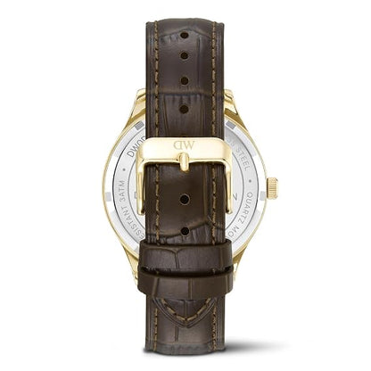 Daniel Wellington Round 41mm Brown Dial Analog Men Watch - DW0DG2401