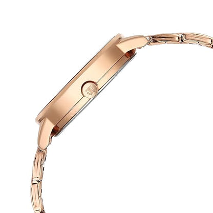 Titan Women Razzle Dazzle Pink Dial Stainless Steel Analog Watch - 2648WM08