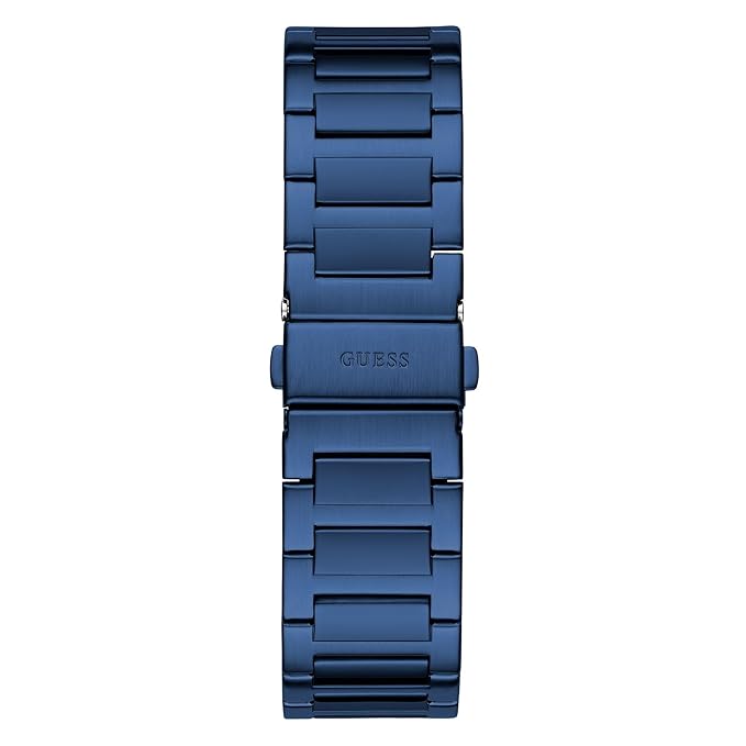 Guess Stainless Steel Analog Blue Dial & Band Men's Watch-Gw0833G1