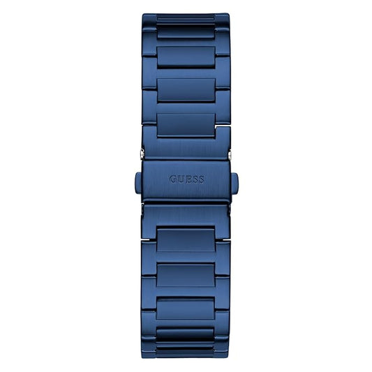 Guess Stainless Steel Analog Blue Dial & Band Men's Watch-Gw0833G1