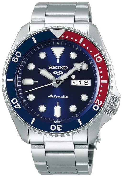 Seiko Analog Blue Dial Men's Stainless Steel Watch-SRPD53K1