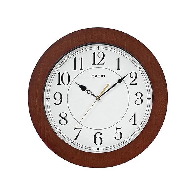 Casio Resin Round Wall Clock WCL61 IQ-133-5DF