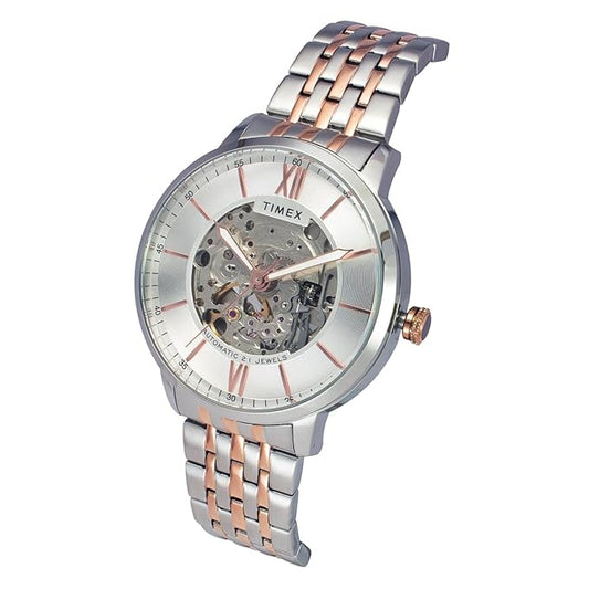 TIMEX Analog Watch for Men with Round Dial & Water Resistant Man's Wrist Watches  TWEG23503