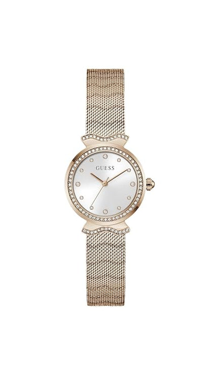 Guess Mermaid White Round Dial Analog Women's Watch - GW0866L3