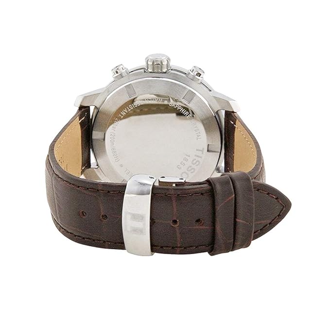 Tissot Men's T0554171601701 Analog Display Quartz Brown Watch