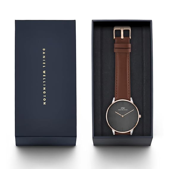Daniel Wellington Round 42mm Grey Dial Analog Men Watch - DW0DG2000