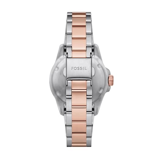 Fossil Blue Dive Two Tone Watch ES5348