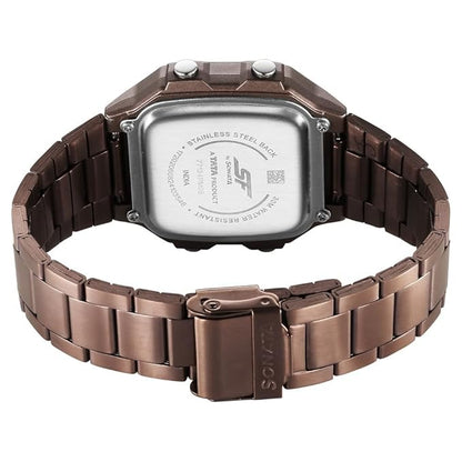 Sonata Festive Hexa Metal Refresh Quartz Analog Multicolor Dial Watch for Men 77134PM05W