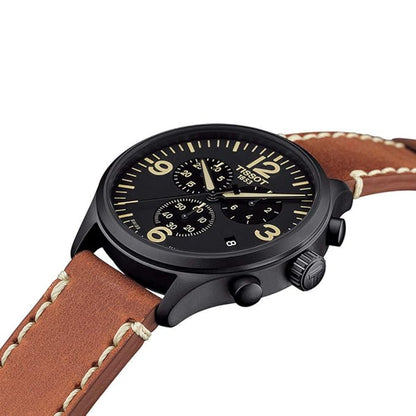Tissot Chronograph Men's Watch (Black Dial) T1166173605700