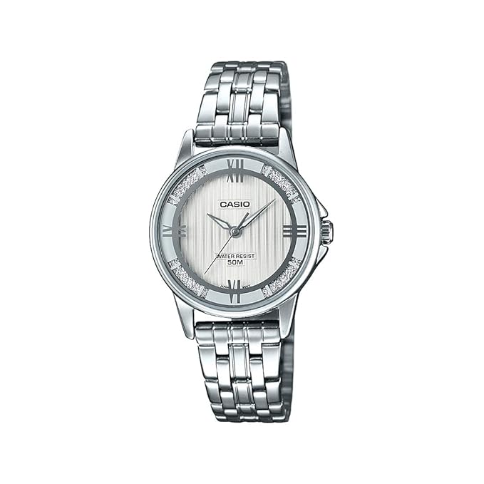 Casio Enticer Ladies Analog White Dial Women's Watch - LTP-1391D-7A2VDF(A1303)