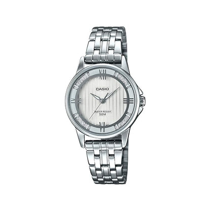 Casio Enticer Ladies Analog White Dial Women's Watch - LTP-1391D-7A2VDF(A1303)