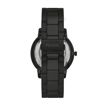 Fossil Men Analog Neutra Automatic Black Dial and Band Automatic Stainless Steel Watch ME3183
