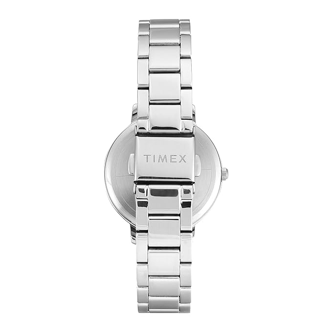 Timex Trendline Round 21mm Silver Dial Analog Women Watch - TWEL15823