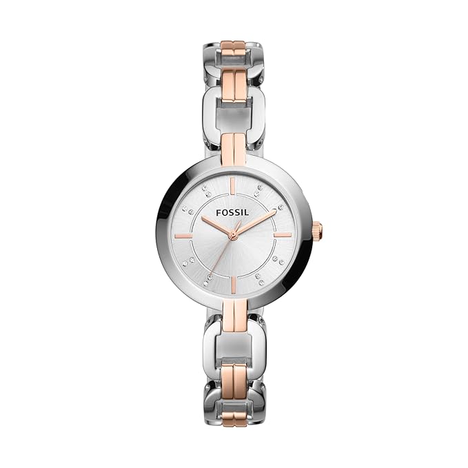 Fossil Kerrigan Analog Silver Dial Women's Watch-BQ3341I