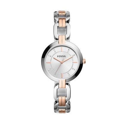 Fossil Kerrigan Analog Silver Dial Women's Watch-BQ3341I