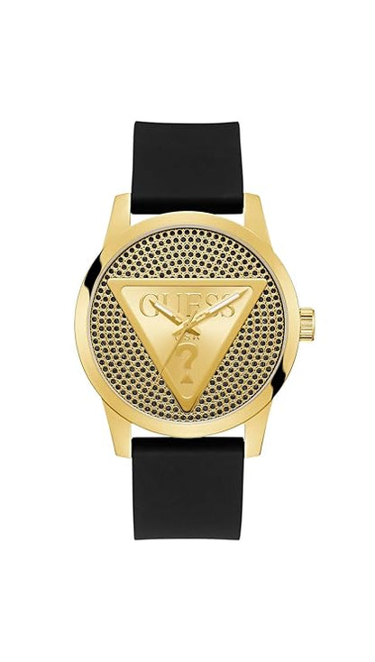 Guess Badge Black Round Dial Analog Men's Watch - GW0916G1