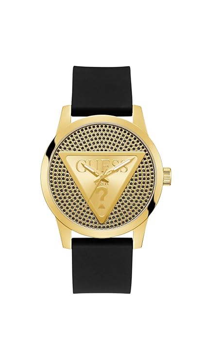 Guess Badge Black Round Dial Analog Men's Watch - GW0916G1