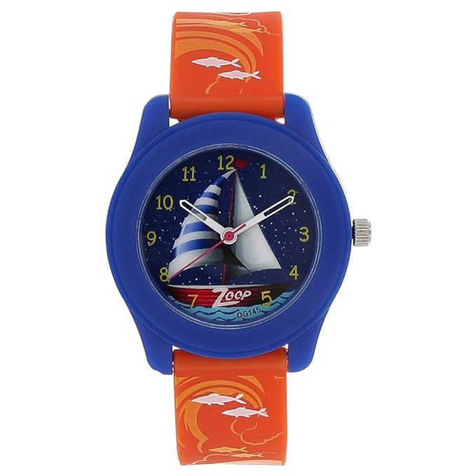 Zoop Analog Blue Dial Men's Watch-NK16003PP04 / NK16003PP04