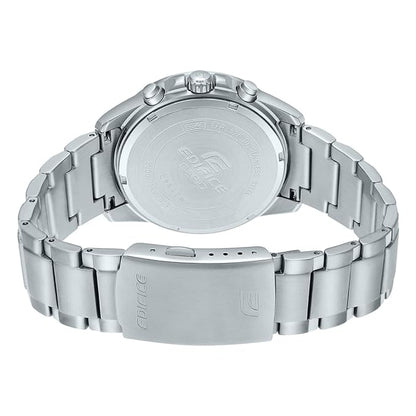 Casio Edifice EFR-526D-5CVUDF Red Analog Dial Silver Stainless Steel Band Men's Watch Chronograph 100M Water Resistant ED569