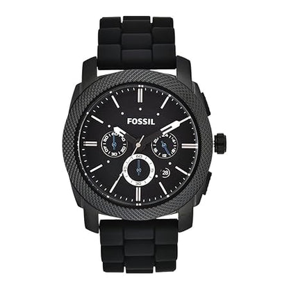 Fossil Machine Chronograph Black Dial Men's Watch-FS4487I