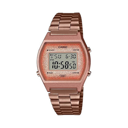 Casio Vintage Series Digital Rose Gold Dial Unisex's Watch-B640WCG-5DF (D187)
