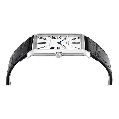 Timex Signio Rectangle 28mm Silver Dial Analog Men Watch - i