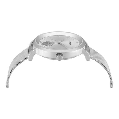 TIMEX Analog Watch for Woman with Round Dial & Water Resistant TWEL12920