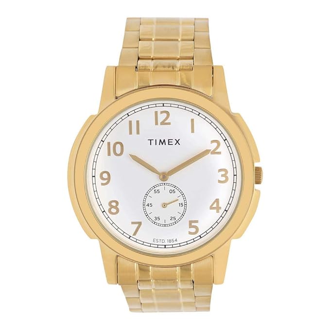 Timex Analog White Dial Men's Watch-TW000U316