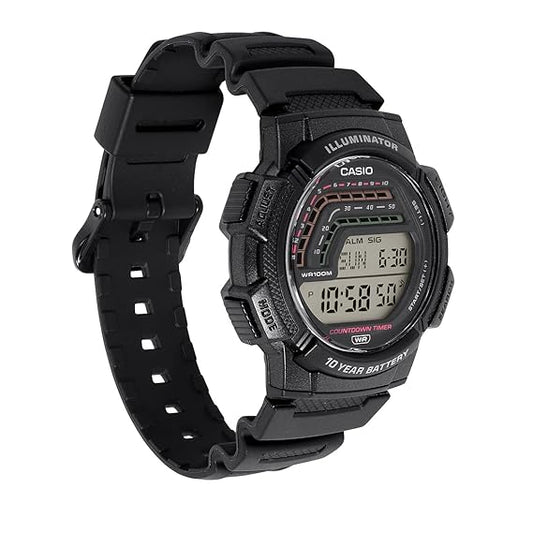 Casio Youth WS-1800-1AVDF Digital Clear Watch Men (A2532)