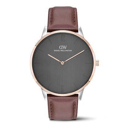 Daniel Wellington Round 42mm Grey Dial Analog Men Watch - DW0DG2000