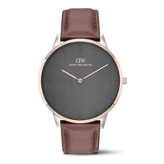 Daniel Wellington Round 42mm Grey Dial Analog Men Watch - DW0DG2000