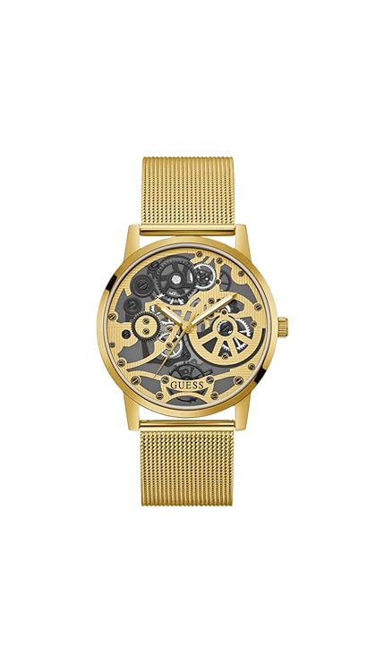 Guess Analogue Gold Dial Men's Watch-GW0538G2