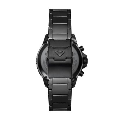 Emporio Armani Analog Gray Dial Men's Ceramic Watch-AR70010