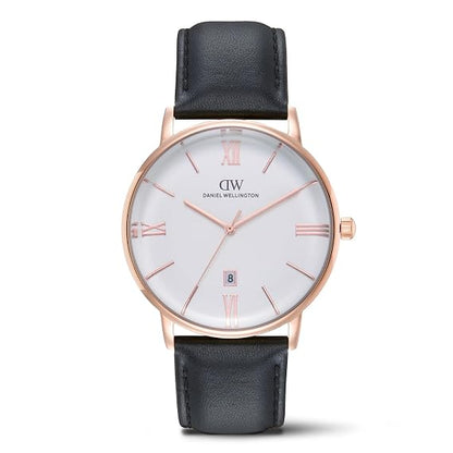 Daniel Wellington Round 42mm White Dial Analog Men Watch - DW0DG1802