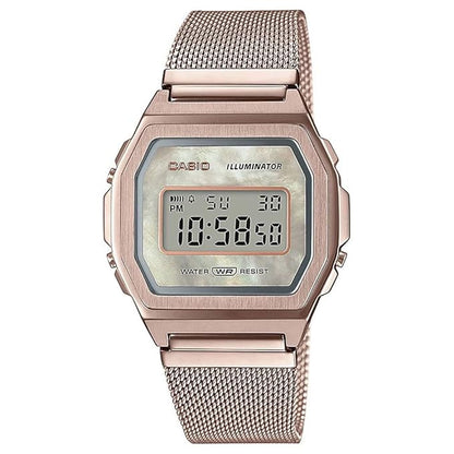 Casio Digital Unisex Watch (Dial Colored Strap) - D195