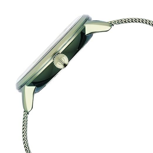 Titan Modern Classics Green Dial Quartz Multifunction Stainless Steel Strap Watch for Men-NS94006QM03/NT94006QM03