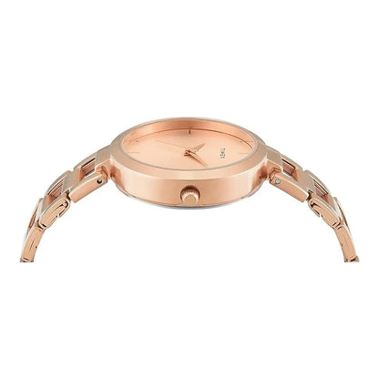 Timex Rose Gold Dial Women's Watch - TW000X276