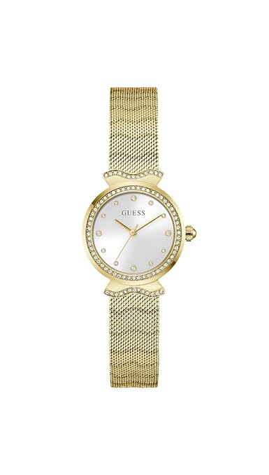 GUESS Mermaid Analog Watch for Women with Round Dial & Water Resistant Women's Wrist Watches