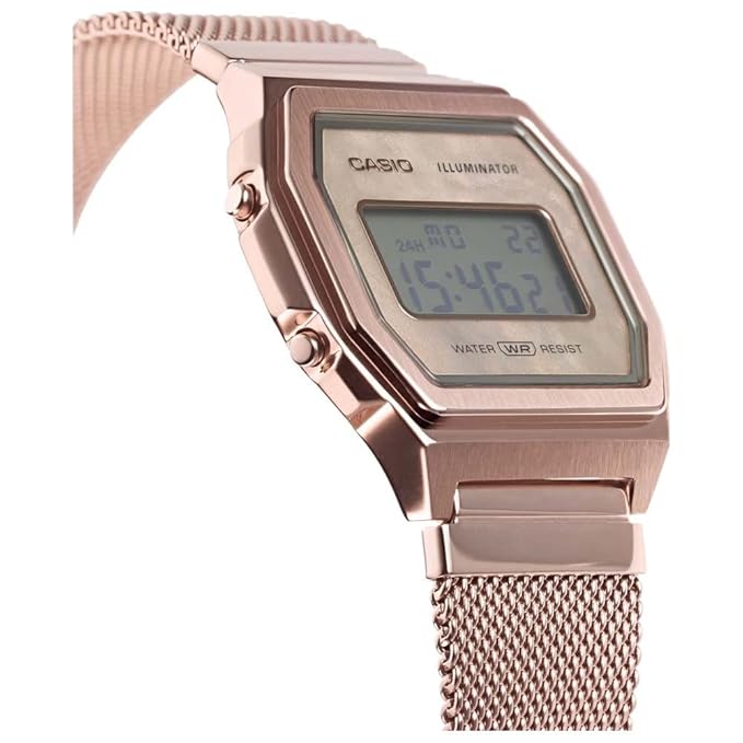 Casio Digital Unisex Watch (Dial Colored Strap) - D195