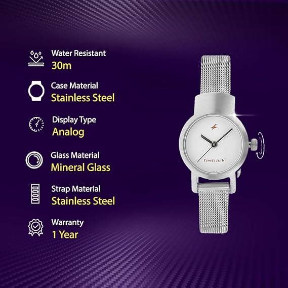 Fastrack Analog Women's Watch NN2298SM02