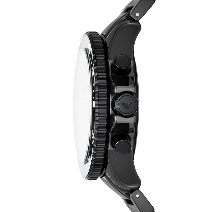 Emporio Armani Analog Gray Dial Men's Ceramic Watch-AR70010