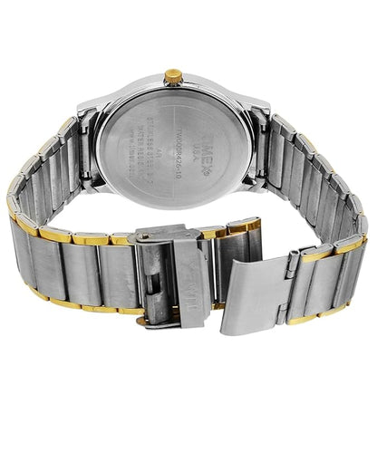 Classics Men Quartz Beige Dial Analog Stainless Steel Watch TW000R426