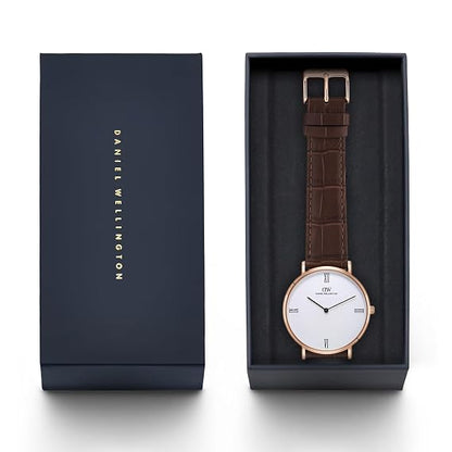 Daniel Wellington Round 41mm Off White Dial Analog Men Watch - DW0DG2301