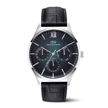 Daniel Wellington Round 41mm Teal Dial Analog Men Watch - DW0DG2400