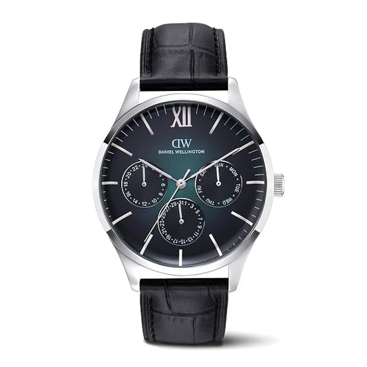Daniel Wellington Round 41mm Teal Dial Analog Men Watch - DW0DG2400