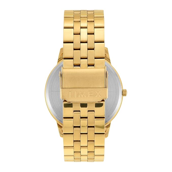 TIMEX Classics Analog Watch for Men with Round Dial & Water Resistant Man's Wrist Watches - TWTG12104