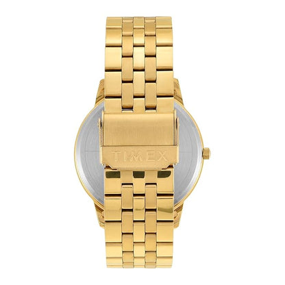 TIMEX Classics Analog Watch for Men with Round Dial & Water Resistant Man's Wrist Watches - TWTG12104