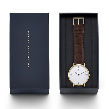 Daniel Wellington Round 41mm White Dial Analog Men Watch - DW0DG2302