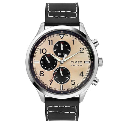 TIMEX Analog Watch for Men with Round Dial & Water Resistant Man's Wrist Watches - TWEG23900