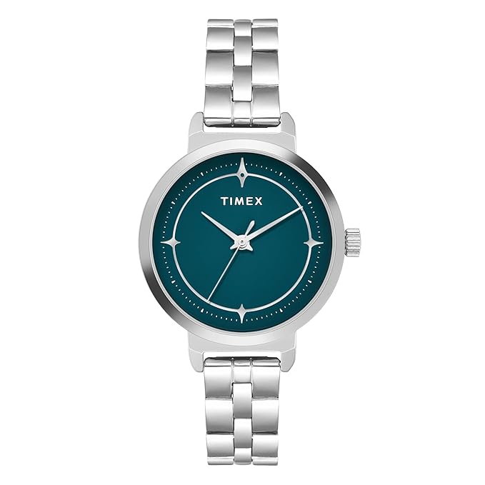 TIMEX Analog Watch for Woman with Round Dial & Water Resistant TWTL14200